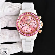 Kitlife Rolex Daytona Pink White & Pink 43mm - 1