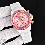 Kitlife Rolex Daytona Pink White & Pink 43mm - 4