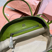 Kitlife Miu Miu Vivant Green Nappa Leather Bag 5BB200 28x9.5x17cm - 5