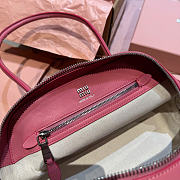 Kitlife Miu Miu Vivant Pink Nappa Leather Bag 5BB200 28x9.5x17cm  - 2