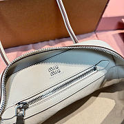 Kitlife Miu Miu Vivant Cream Nappa Leather Bag 5BB200 28x9.5x17cm  - 4