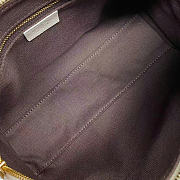 Kitlife Gucci Borsetto Medium Boston Bag White & Beige Canvas 866732 28x15x10cm  - 3
