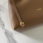 Kitlife Loewe Mini Scarf Bag In Brown Smooth Calfskin BA604 24.5x6x14.5cm - 4
