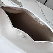 Kitlife Loewe Mini Scarf Bag In White Smooth Calfskin BA604 24.5x6x14.5cm  - 5