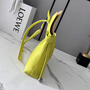 Kitlife Loewe Mini Scarf Bag In Yellow Smooth Calfskin BA604 24.5x6x14.5cm - 6