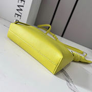 Kitlife Loewe Mini Scarf Bag In Yellow Smooth Calfskin BA604 24.5x6x14.5cm - 5