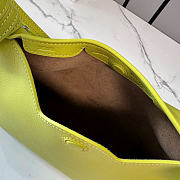 Kitlife Loewe Mini Scarf Bag In Yellow Smooth Calfskin BA604 24.5x6x14.5cm - 3