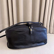 Kitlife Miu Miu Rendez-vous Black Leather Bag 5BC219 39.5x33x15cm - 5