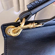 Kitlife Miu Miu Rendez-vous Black Leather Bag 5BC219 39.5x33x15cm - 3