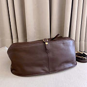 Kitlife Miu Miu Rendez-vous Dark Brown Leather Bag 5BC219 39.5x33x15cm  - 6