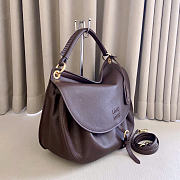 Kitlife Miu Miu Rendez-vous Dark Brown Leather Bag 5BC219 39.5x33x15cm  - 5