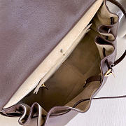 Kitlife Miu Miu Rendez-vous Dark Brown Leather Bag 5BC219 39.5x33x15cm  - 3