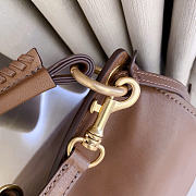 Kitlife Miu Miu Rendez-vous Brown Leather Bag 5BC219 39.5x33x15cm - 5