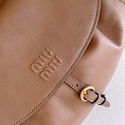Kitlife Miu Miu Rendez-vous Brown Leather Bag 5BC219 39.5x33x15cm - 2