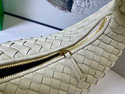Kitlife Bottega Veneta Campana Medium Shoulder Bag White 856737 44x28x5cm - 4