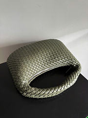 Kitlife Bottega Veneta Campana Medium Shoulder Bag Green Khaki 856737 44x28x5cm - 6