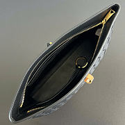 Kitlife Bottega Veneta Andiamo Boat Pouch Black 876344 31x16x8cm - 6