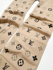 Kitlife Louis Vuitton Monogram-print Sheer Tights Beige - 4
