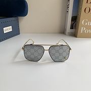 Kitlife Gucci 2026 Metal-frame Sunglasses Beige - 1