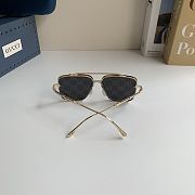 Kitlife Gucci 2026 Metal-frame Sunglasses Beige - 6