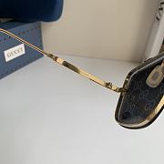 Kitlife Gucci 2026 Metal-frame Sunglasses Beige - 5
