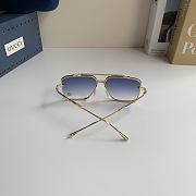Kitlife Gucci 2026 Metal-frame Sunglasses Blue Gradient - 3
