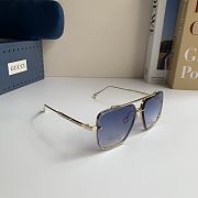 Kitlife Gucci 2026 Metal-frame Sunglasses Blue Gradient - 5