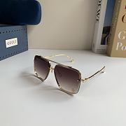 Kitlife Gucci 2026 Metal-frame Sunglasses Brown Gradient  - 6