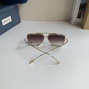 Kitlife Gucci 2026 Metal-frame Sunglasses Brown Gradient  - 4