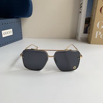Kitlife Gucci 2026 Metal-frame Sunglasses Black