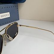 Kitlife Gucci 2026 Metal-frame Sunglasses Black - 5