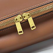 Kitlife Celine Small Doctor Pouch In Brown Supple Calfskin 27.5x15x14cm  - 4