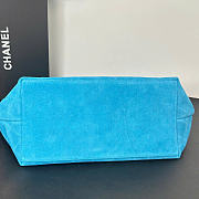 Kitlife Chanel 26M Coco Beach Tote Bag Blue 41x31cm - 6