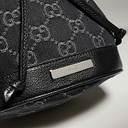 Kitlife Gucci Venice Small Bucket Bag Black GG Denim ‎875237 21x23.5x14cm - 5