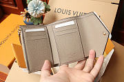 Kitlife Louis Vuitton Victorine Wallet Gray Monogram Empreinte M81861 12x9.5x1.5cm  - 4