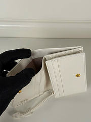 Kitlife Prada Prada Snap-closure Short Wallet White 1MV021 11.2x8.5cm - 3