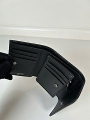 Kitlife Prada Saffiano Black Leather Wallet 1MH025 10x8.5cm  - 6
