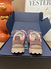 Kitlife Dior Squash Sneaker Rose Tendre Suede Calfskin and Technical Fabric - 6