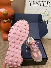 Kitlife Dior Squash Sneaker Rose Tendre Suede Calfskin and Technical Fabric - 4
