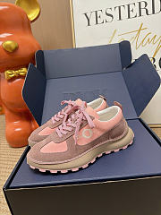 Kitlife Dior Squash Sneaker Rose Tendre Suede Calfskin and Technical Fabric - 2
