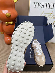 Kitlife Dior Squash Sneaker Beige Suede Calfskin and Technical Fabric  - 5