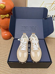 Kitlife Dior Squash Sneaker Beige Suede Calfskin and Technical Fabric  - 4