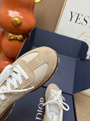 Kitlife Dior Squash Sneaker Beige Suede Calfskin and Technical Fabric  - 2
