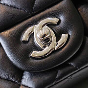 Kitlife Chanel Classic Mini Flap Bag Black 13.5x17x8cm - 2