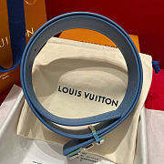 Kitlife Louis Vuitton Dimension Monogram Surplus 40mm Reversible Belt Blue Damier - 3