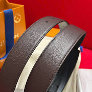 Kitlife Louis Vuitton Flowergram 30mm Reversible Belt Dark Brown Black Hardware  - 6
