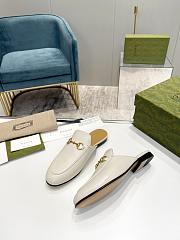 Kitlife Gucci Women's Princetown Slippers White - 3