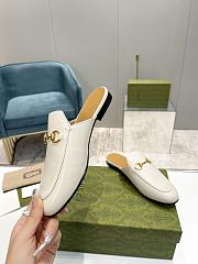 Kitlife Gucci Women's Princetown Slippers White - 4