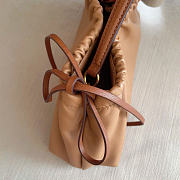 Kitlife Miu Miu Nappa Leather Pouch Brown 5NE030 24x13x9cm  - 6