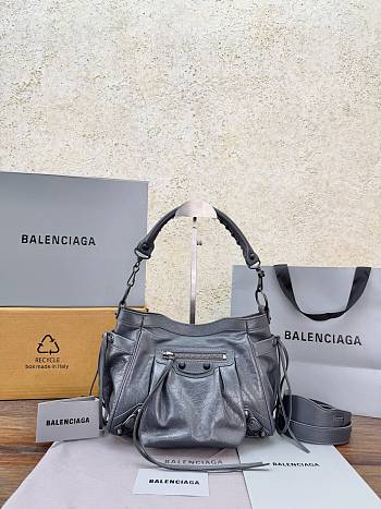 Kitlife Balenciaga Bucket Bag Gray 25x20x15cm 